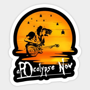 aPOcalypse Now Sticker